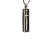 Mens Norse Forge Small Framed Viking Sword Pendant by Keith Jack