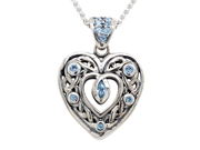 Celtic Heart Pendant by Keith Jack