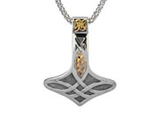 Thor's Hammer Pendant by Keith Jack