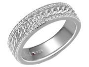 "Weave" Ring by Elle