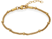 Beaded Mesh Bracelet by Steelx