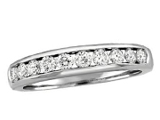 Ladies Diamond Wedding Band