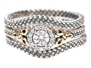 3 Piece Trinity Knot Ring by Keith Jack