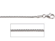30" Box Sterling Silver Chain