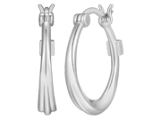 "Swirl" Hoop Earrings by Elle