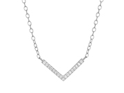 Chevron Neckpiece by M,by Monte Luna