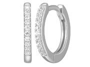 Hoop Earring by M,by Monte Luna