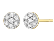 Cluster Earring by M,by Monte Luna