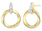 Circle Earring by M,by Monte Luna