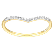 Chevron Ring by M,by Monte Luna