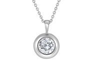 Lab Grown Diamond Solitaire Pendant 