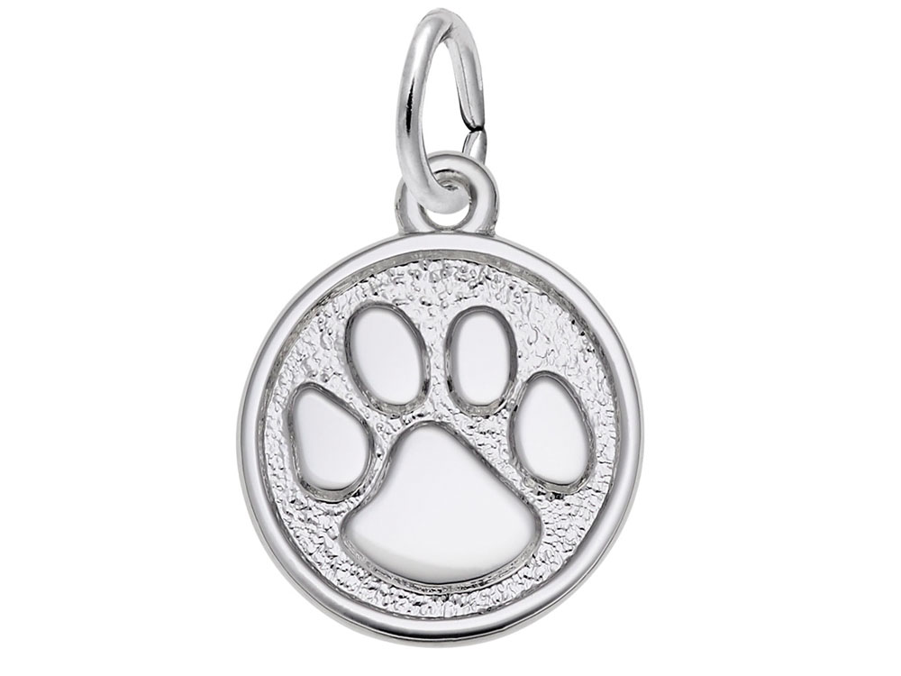 Small Paw Print Charm by Rembrandt