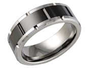 Malo Tungsten Wedding Band