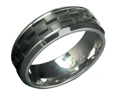 Mens Carbon Fiber Ring