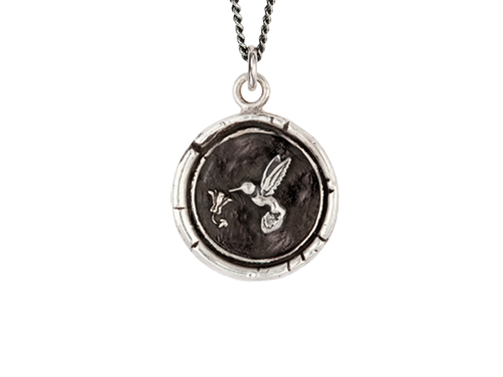 "Hummingbird" Pendant by Pyrrha