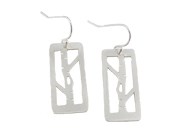 Birch Tree Earrings by Argent Whimsy