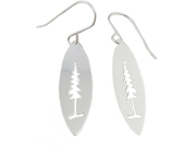 Pine Tree Earrings by Argent Whimsy