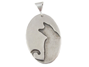 Cat Pendant by Argent Whimsy