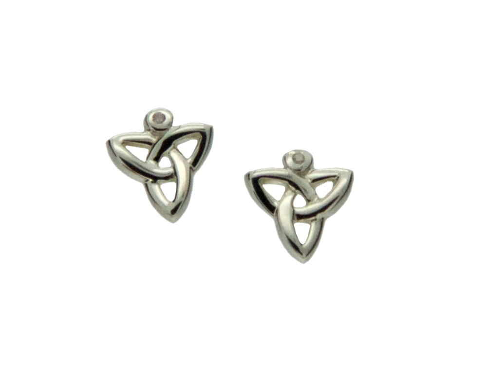 Trinity Knot Earrings by Keith Jack