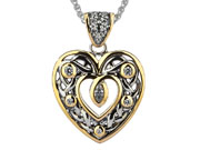 Celtic Heart Pendant by Keith Jack