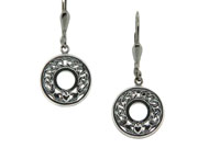 Claddagh Earrings by Keith Jack