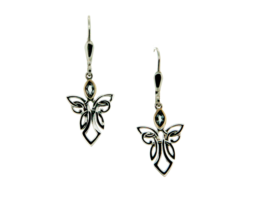 Guardian Angel Earrings by Keith Jack