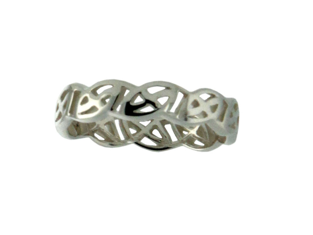 Eternity Knot "Lomond" Ring by Keith Jack
