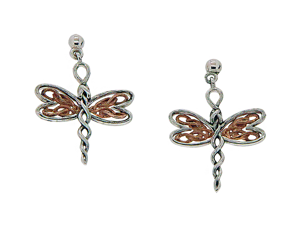 Dragonfly Earrings by Keith Jack