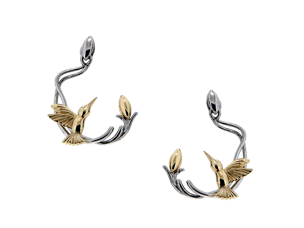 Hummingbird Earrings by Keith Jack
