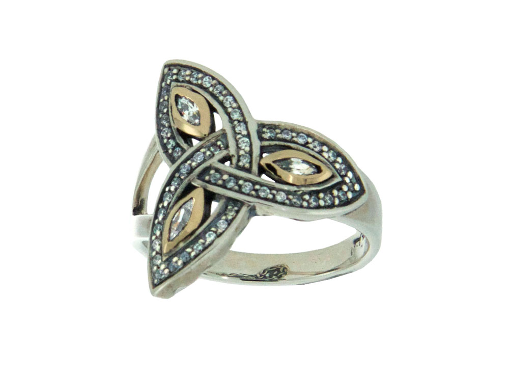 Trinity Knot Ring by Keith Jack