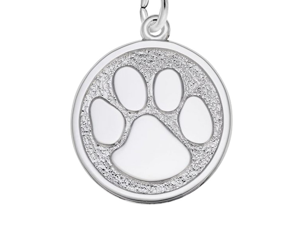 Large Paw Print Charm by Rembrandt