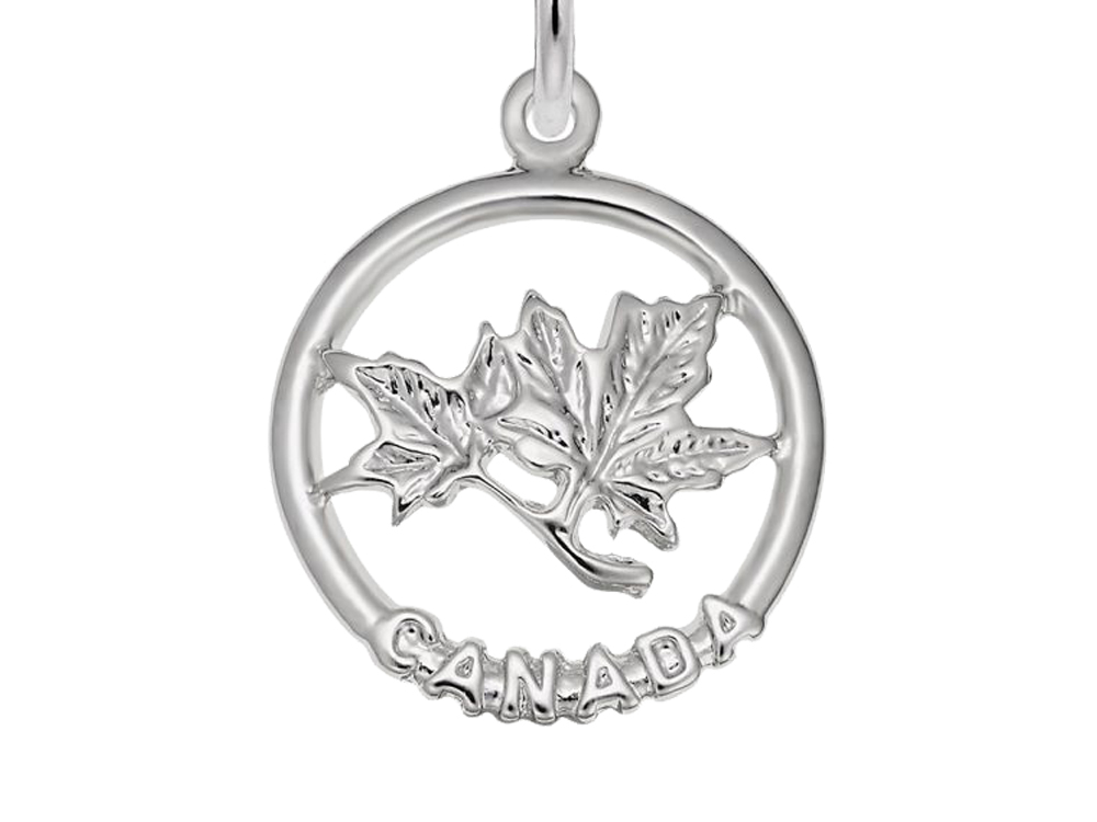 Maple Leaf Canada Charm by Rembrandt