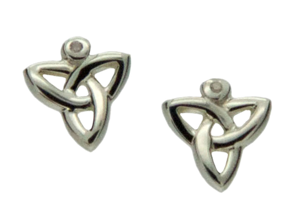 Trinity Knot Earrings by Keith Jack