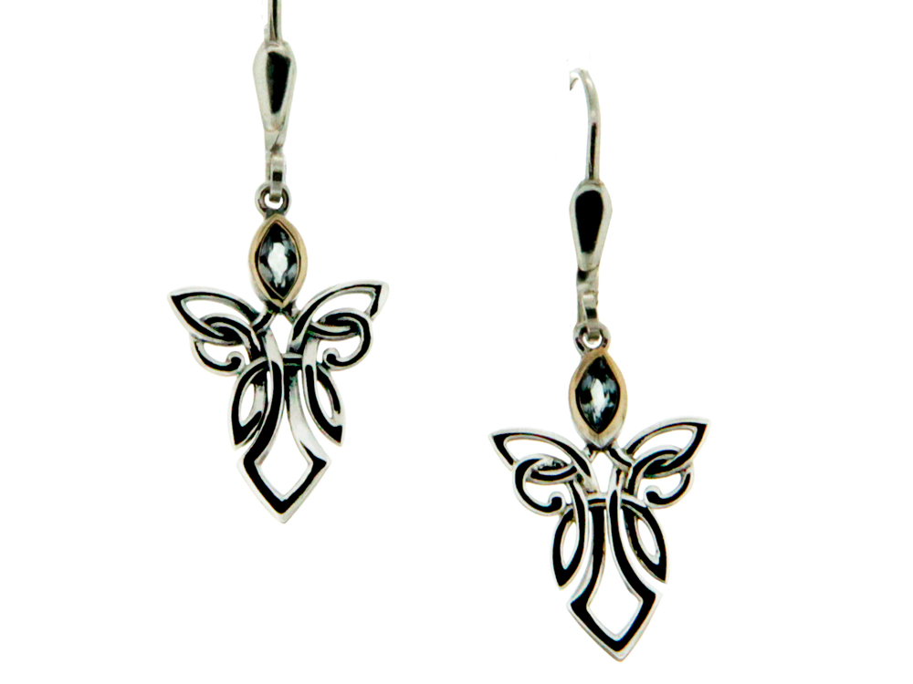 Guardian Angel Earrings by Keith Jack