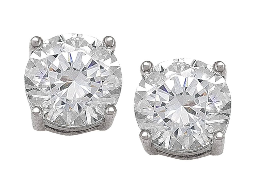 5mm Cubic Zirconia Earrings