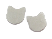 Cat Earrings by Argent Whimsy