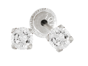 Kids Cubic Zirconia Earrings 