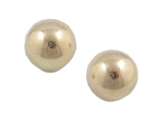 5mm Yellow Gold Ball Earrings