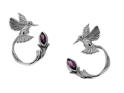 Hummingbird Earrings by Keith Jack