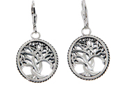 Tree of Life Earrings by Keith Jack