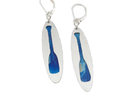 Paddle Earrings by Just Perfect Designs