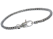 Round Dragon Weave Bracelet by Keith Jack