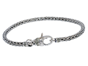 Round Dragon Weave Bracelet by Keith Jack