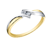 2-Stone Diamond Promise Ring