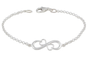 Infinity Heart Bracelet by Gam Studios