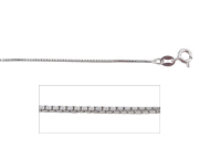 16" Box Sterling Silver Chain