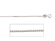 20" Box Sterling Silver Chain