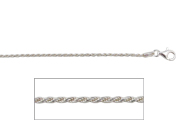 20" Rope Sterling Silver Chain