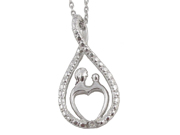 Mother & Child Heart Pendant 