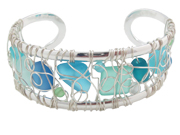 Sea Glass Bracelet by White Lotus